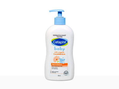 Cetaphil baby calendula wash & shampoo - Clinikally