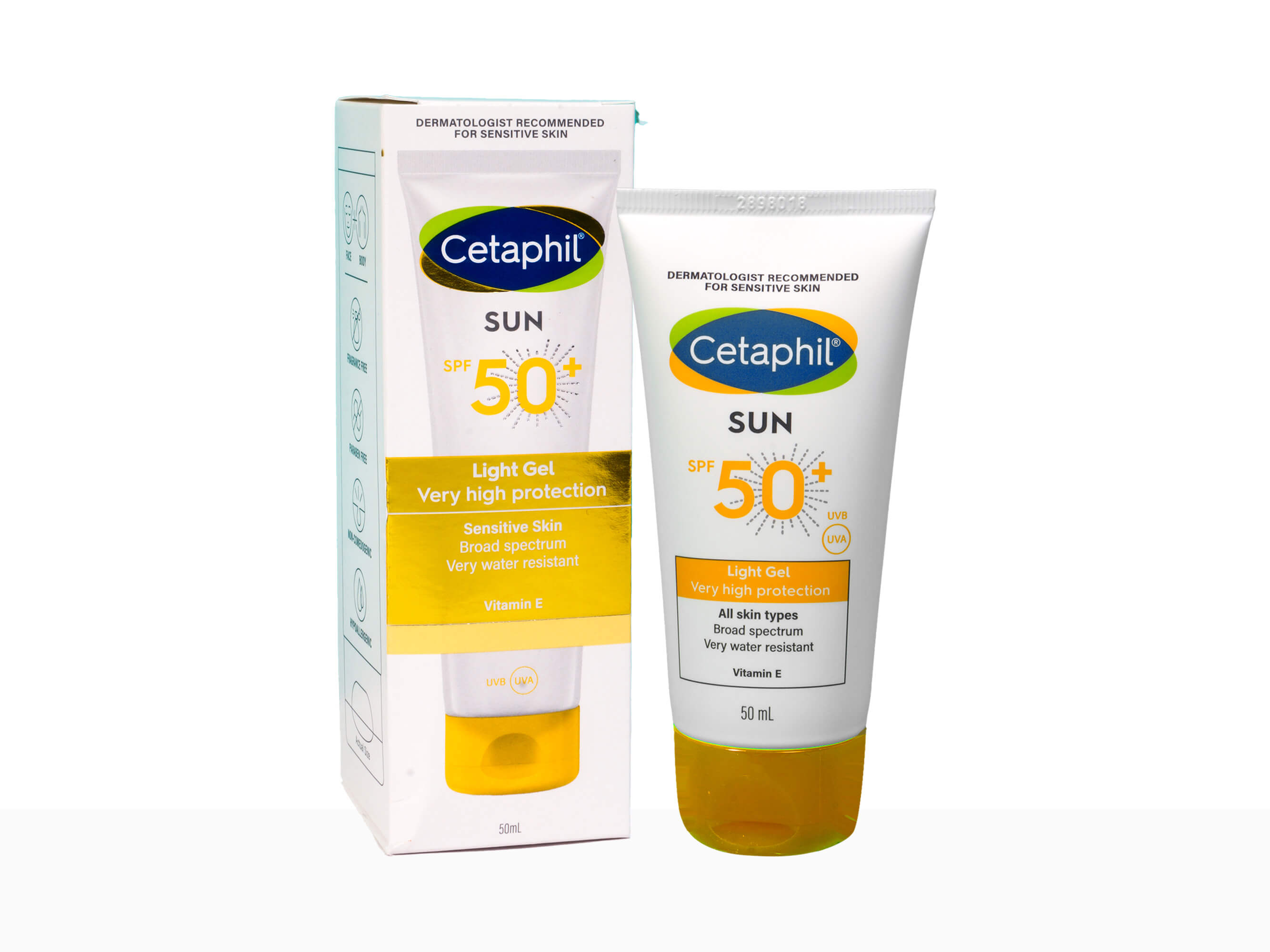 Cetaphil Sun SPF 50+ Very High Protection Light Gel - Clinikally