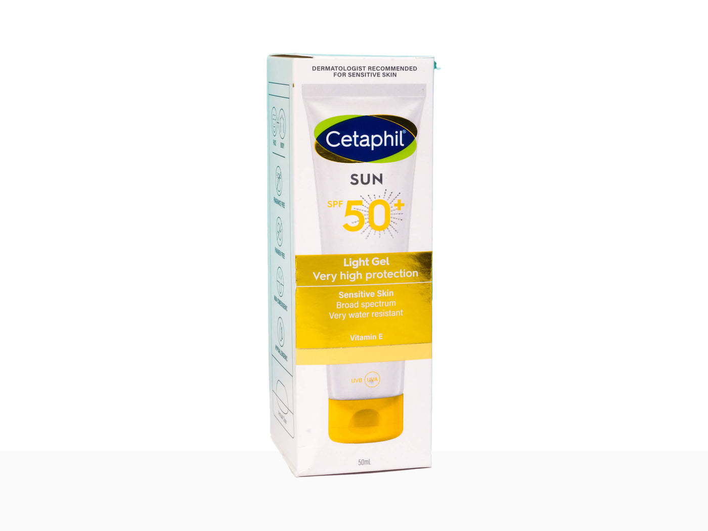 Cetaphil sun light gel SPF 50+(very high protection for sensitive skin) - Clinikally