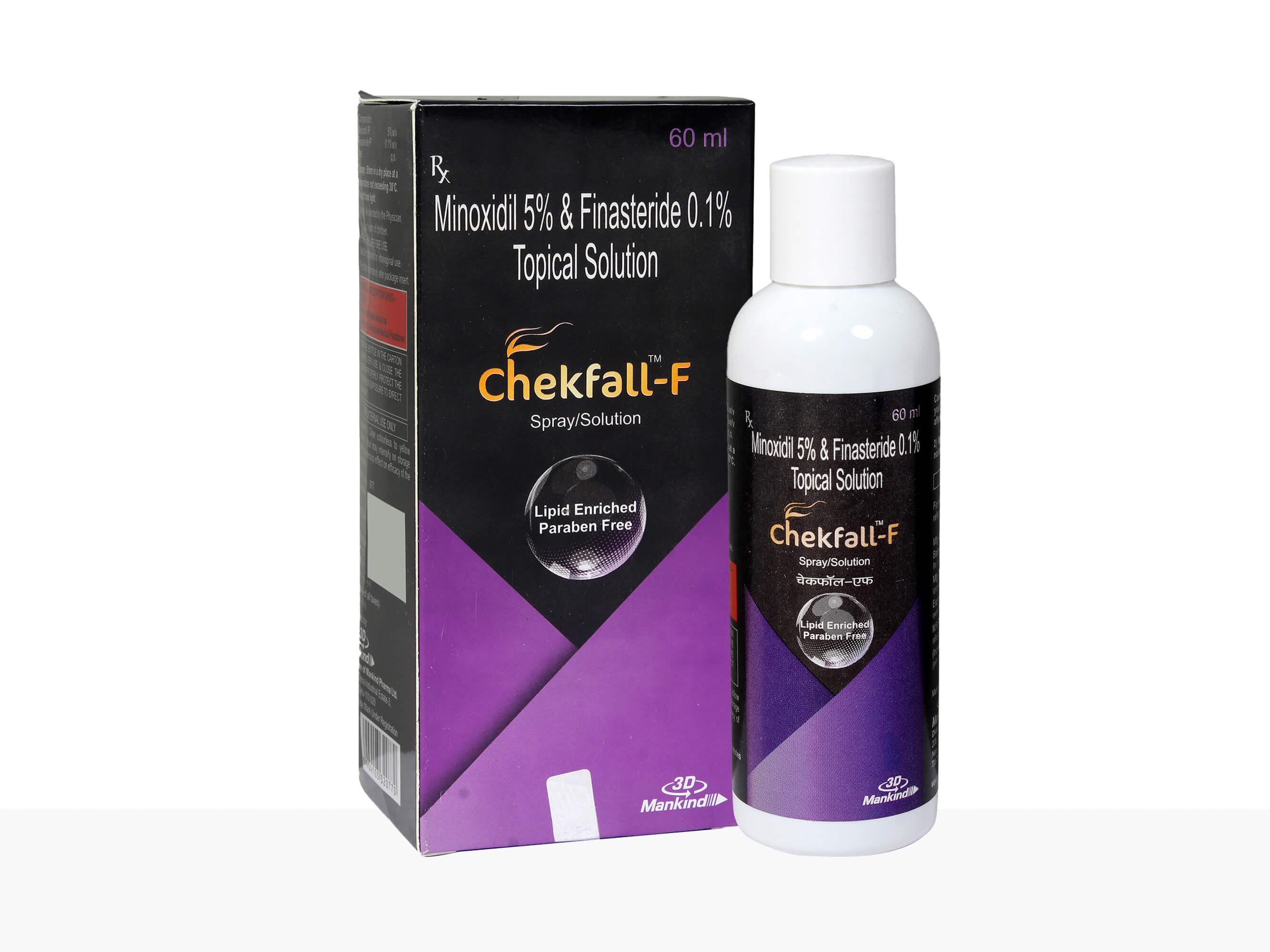 Chekfall-F Topical 5% Solution - Clinikally