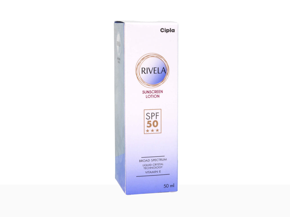 Rivela Sunscreen Lotion SPF 50-Clinikally