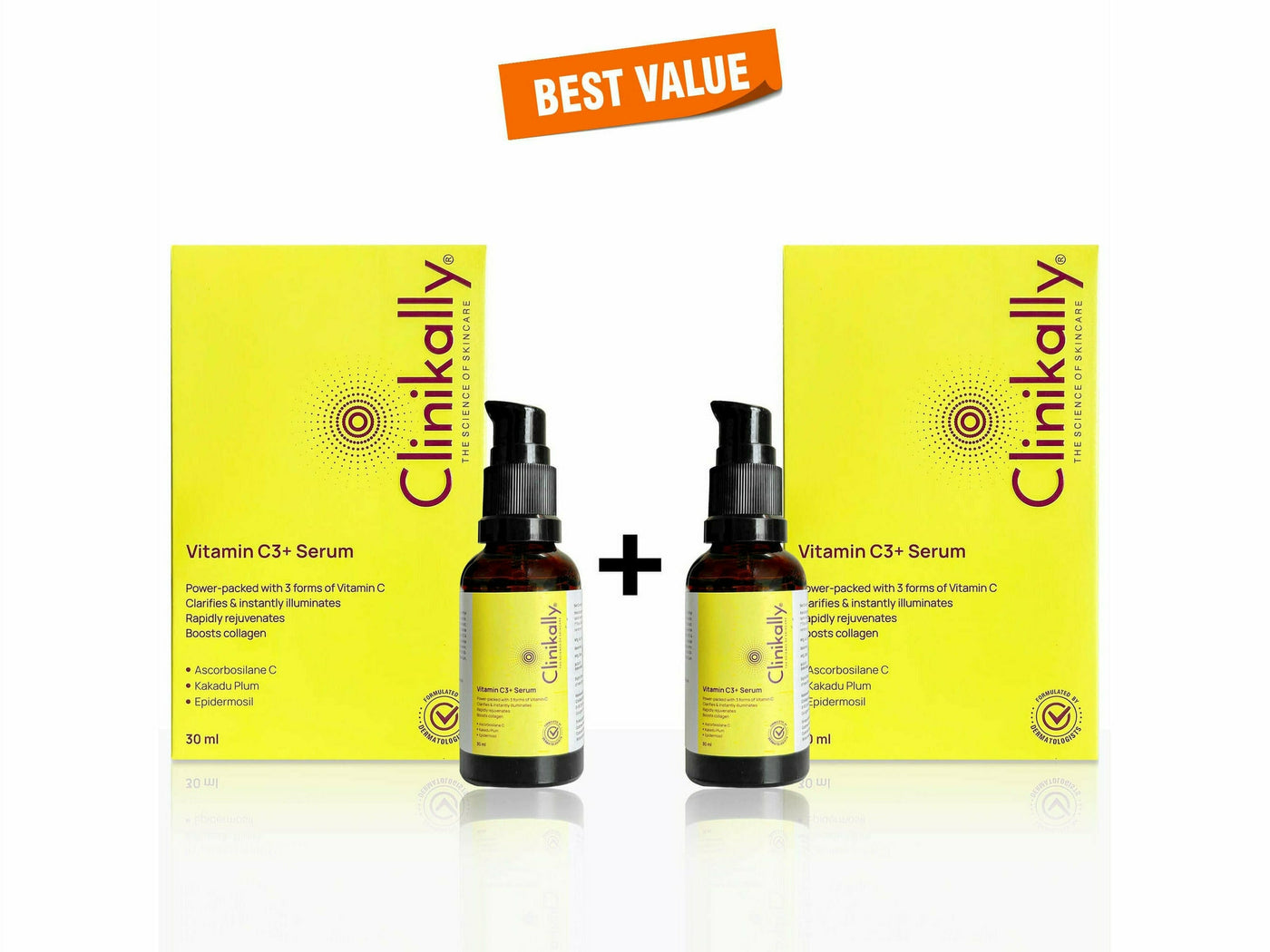 Clinikally Vitamin C3+ Serum