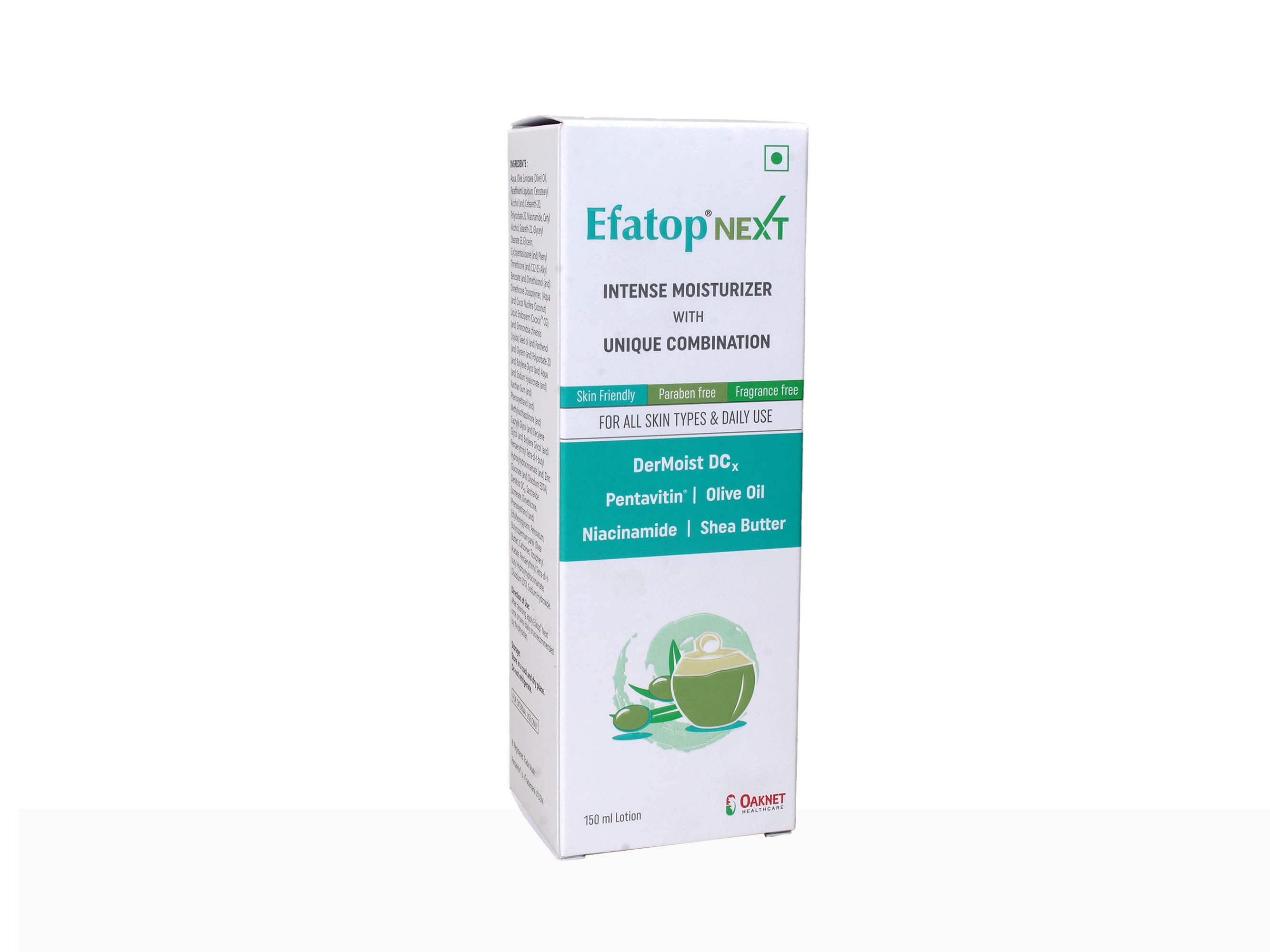 Efatop Next Intensive Moisturizer Lotion - Clinikally