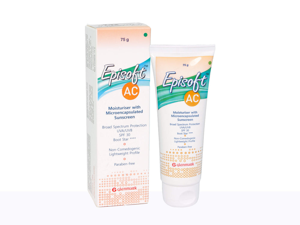 Episoft AC Moisturiser with Sunscreen SPF 30-Clinikally