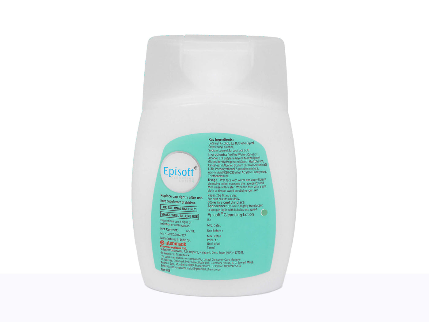 Episoft Cleansing Lotions - Clinikally