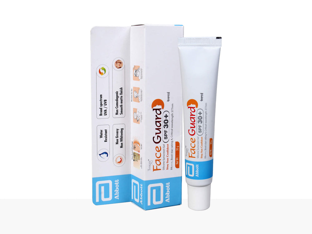 Tvaksh Face Guard Silicone Sunscreen Gel SPF 30 - Clinikally