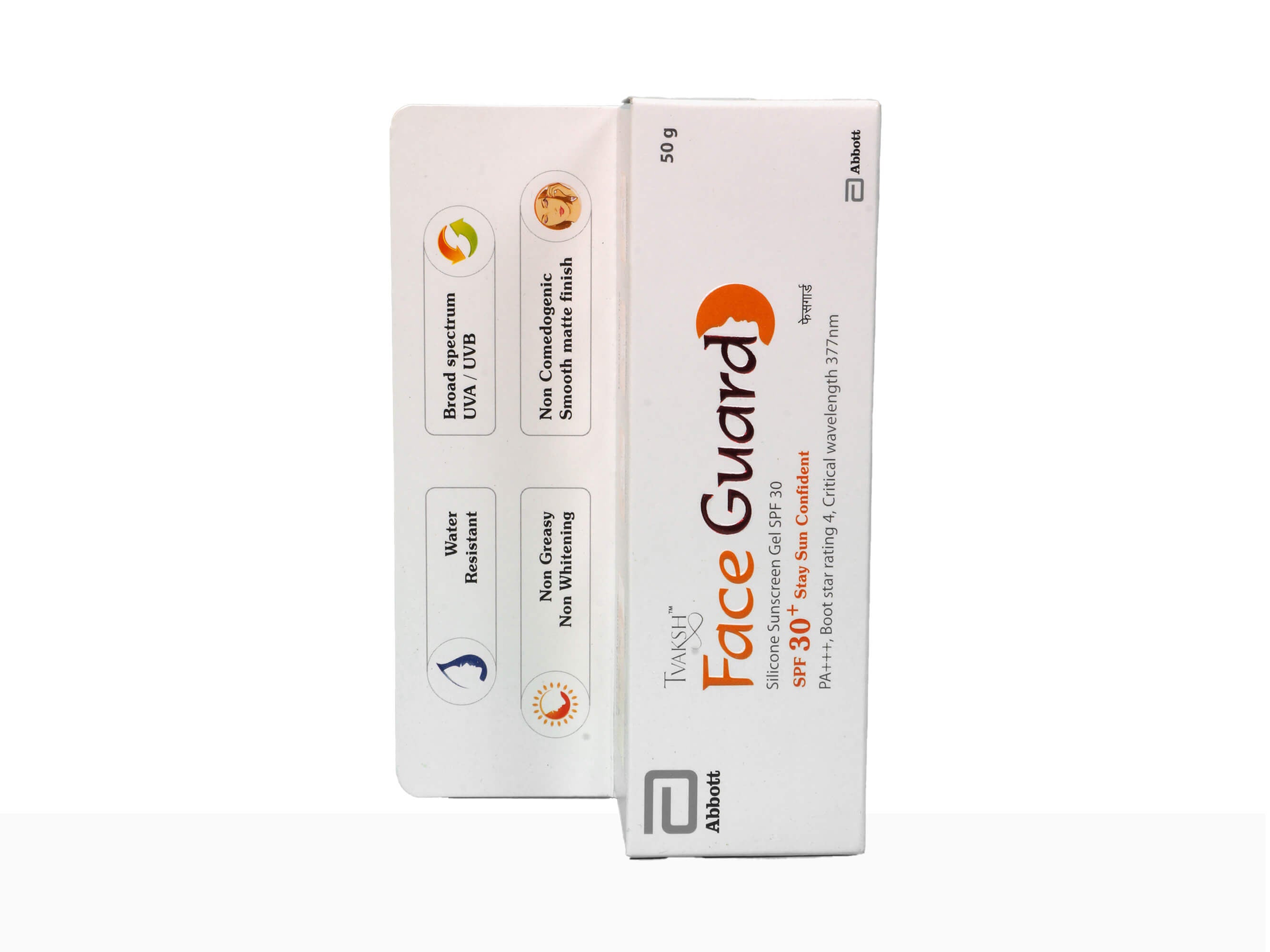 Tvaksh Face Guard Silicone Sunscreen Gel SPF 30 - Clinikally