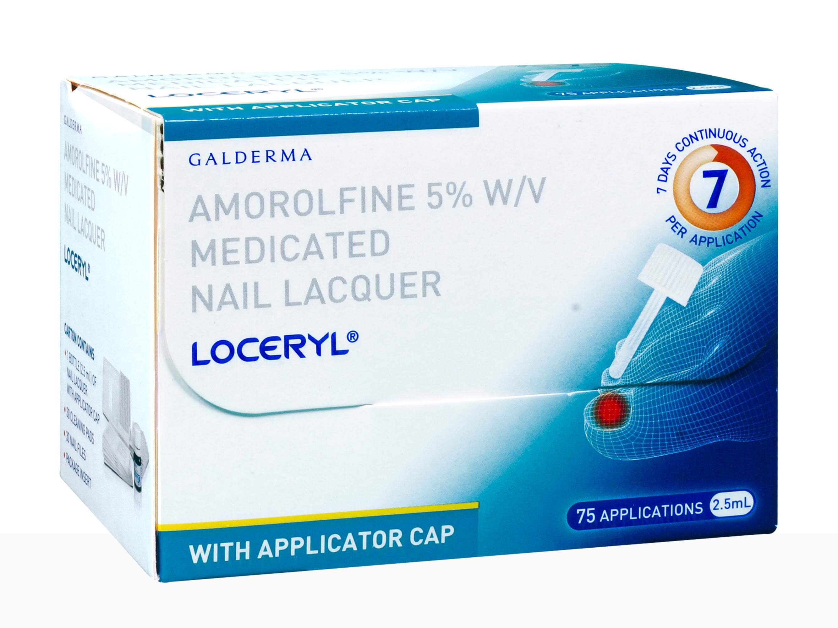GALDERMA LOCERYL Anti-Fungal Nail Treatment 2.5ml India | Ubuy