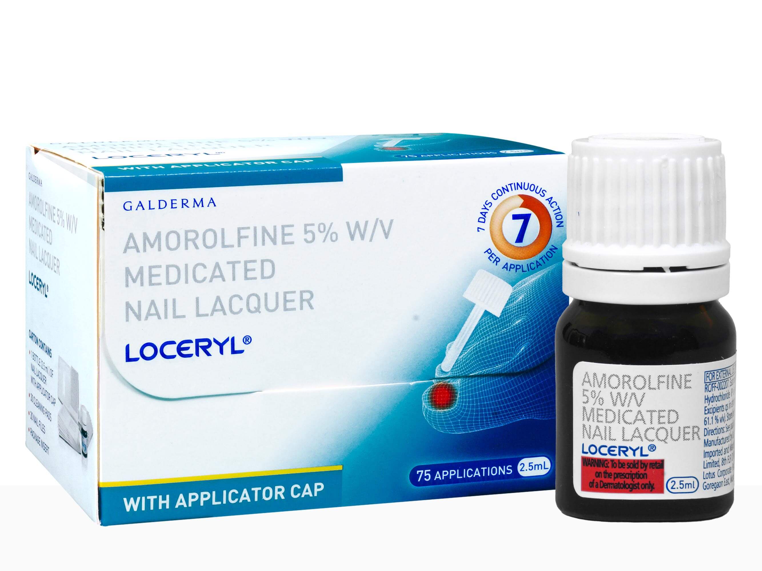 Buy Amorolfine 5% Nail Fungus Lacquer - Medicine Direct