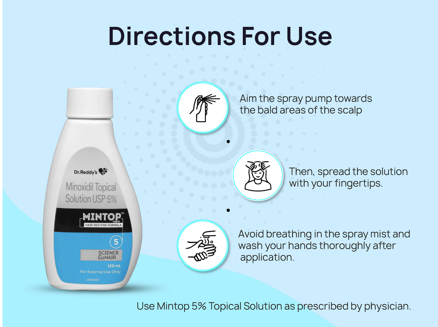 Mintop 5% Topical Solution - Clinikally