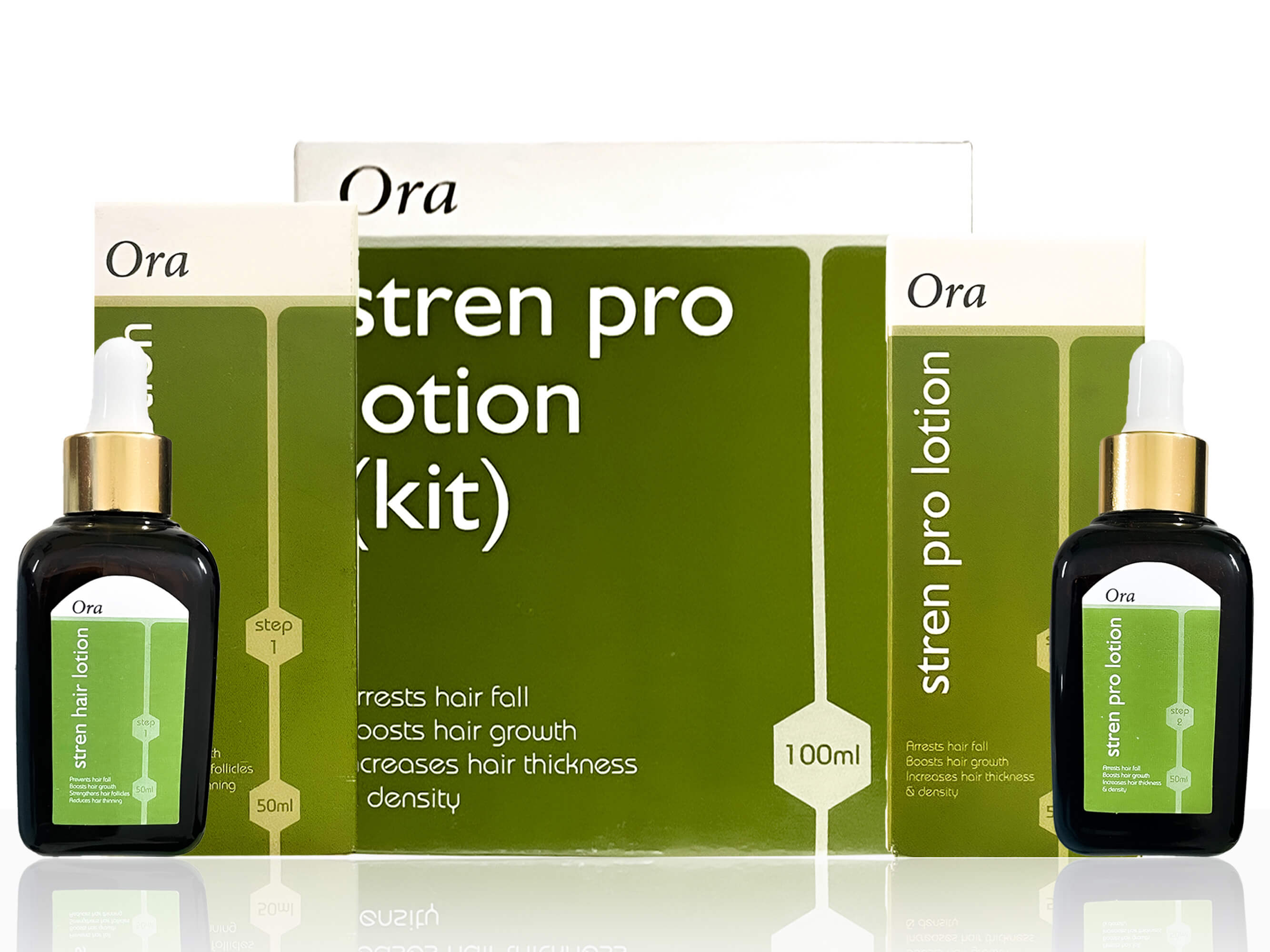 Ora Stren Pro Lotion (Kit) - Clinikally