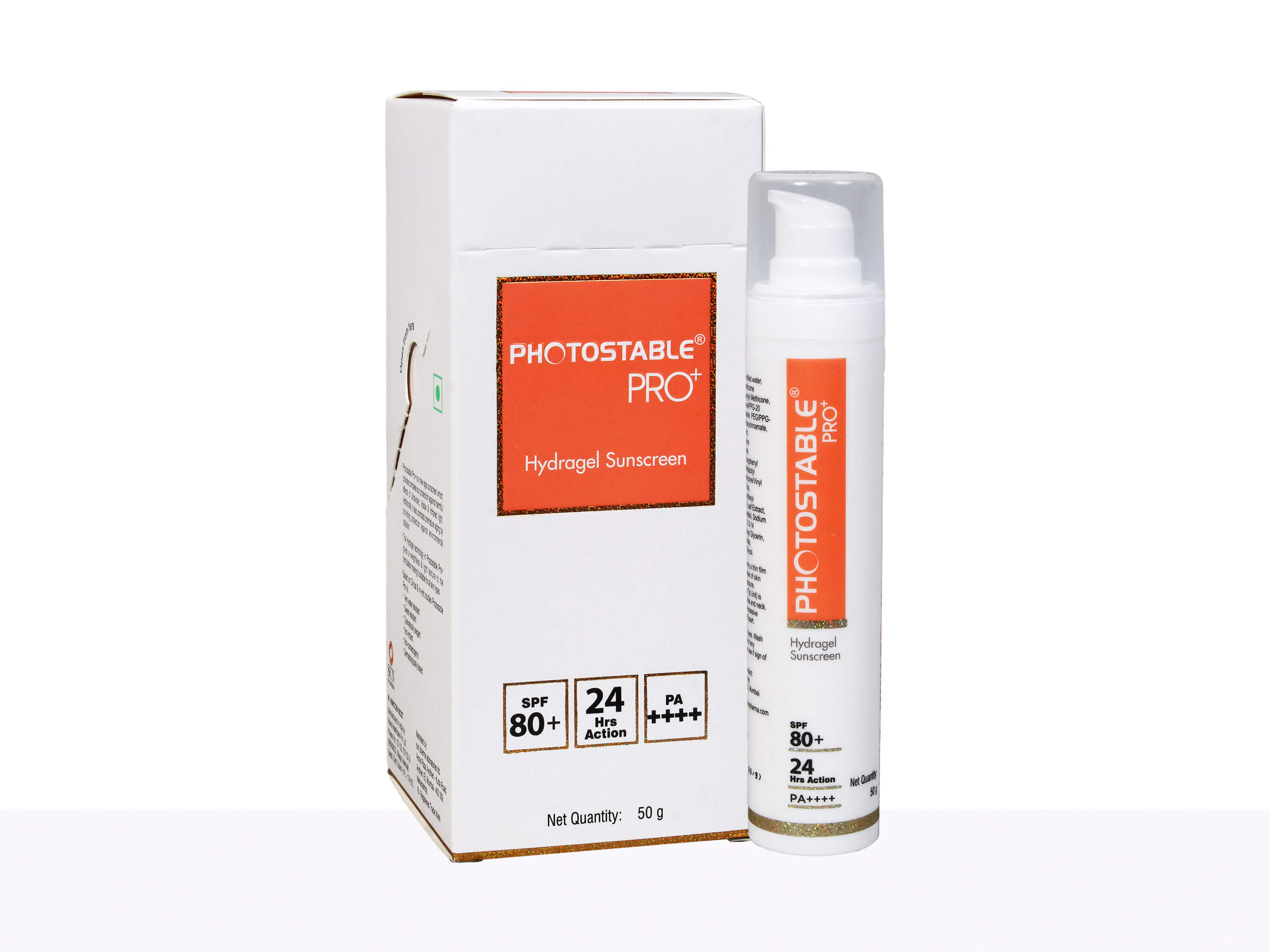 Photostable Pro+ Hydragel Sunscreen SPF 80+ PA++++ - Clinikally