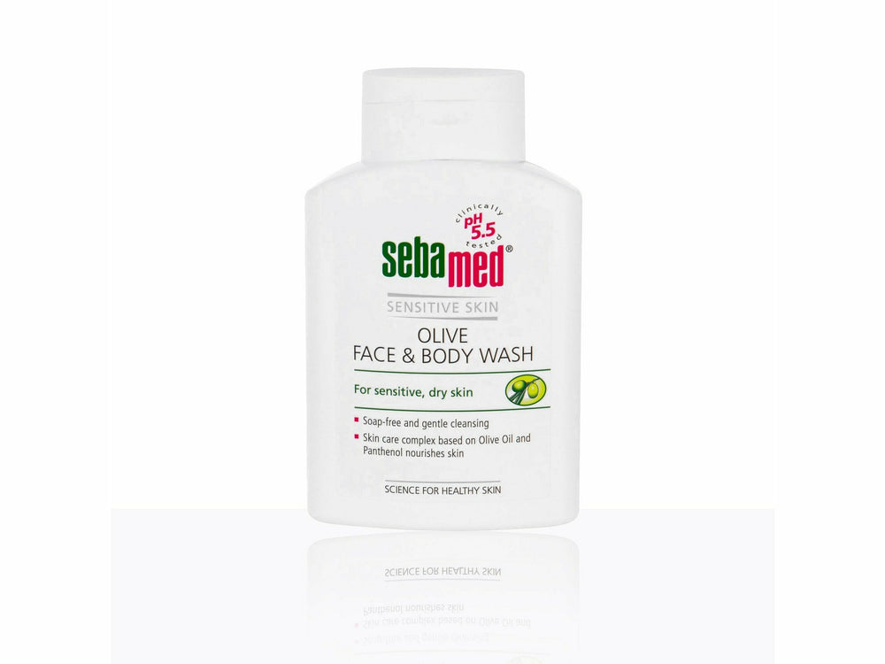 Sebamed Olive Face & Body Wash pH 5.5 - Clinikally