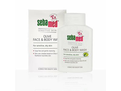 Sebamed Olive Face & Body Wash pH 5.5 - Clinikally