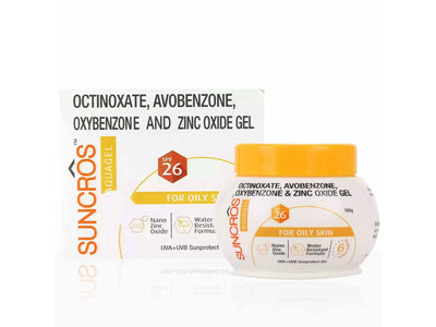 Suncros AquaGel Sunscreen SPF 26