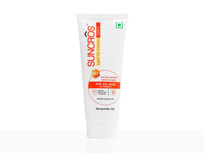 Suncros Matte Finish Soft SPF 50+ - Clinikally