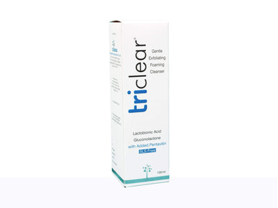 Triclear gentle Exfoliating Foaming Cleanser - Clinikally