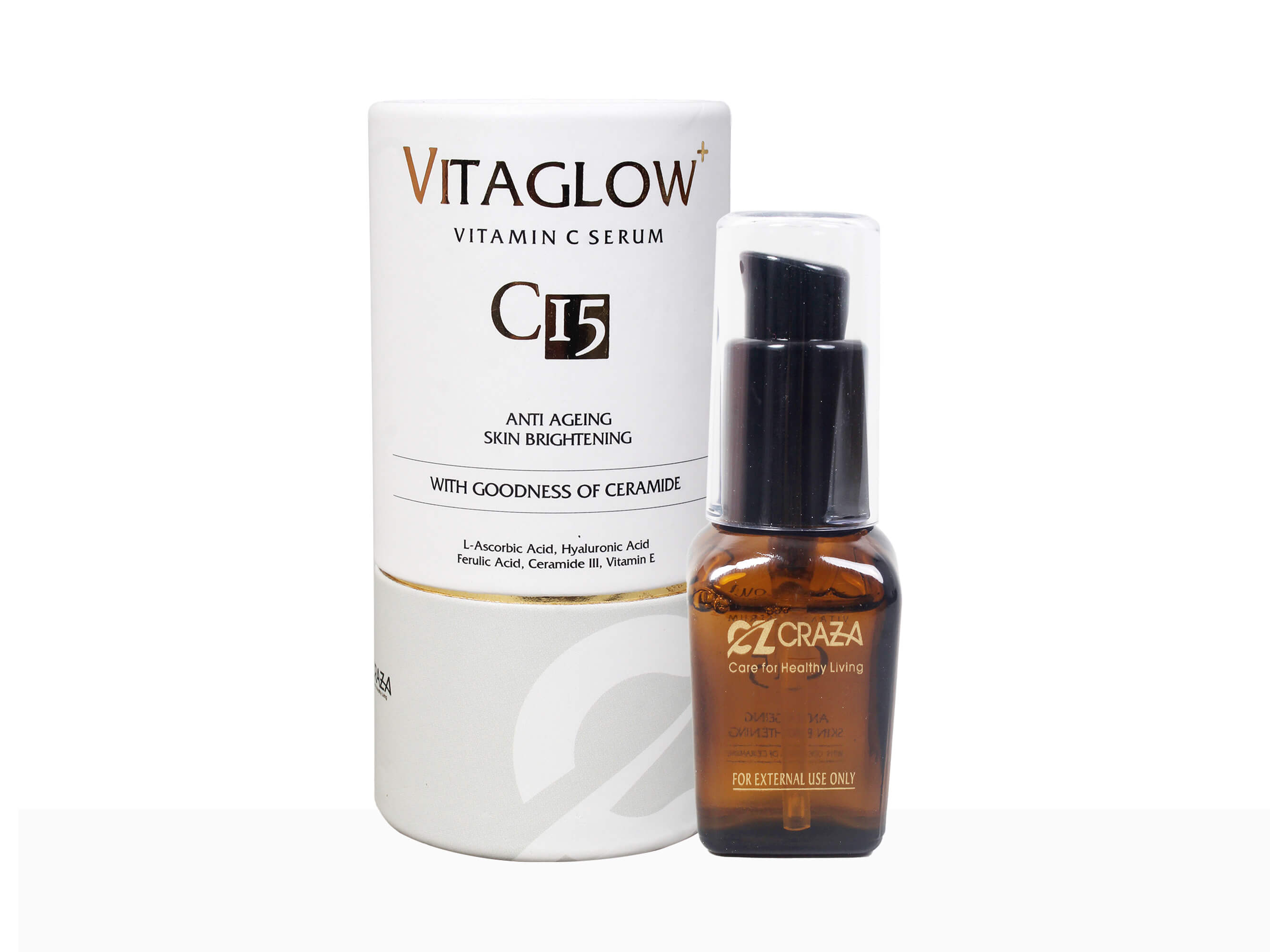 Vitaglow+ Vitamin C Serum\ - Clinikally