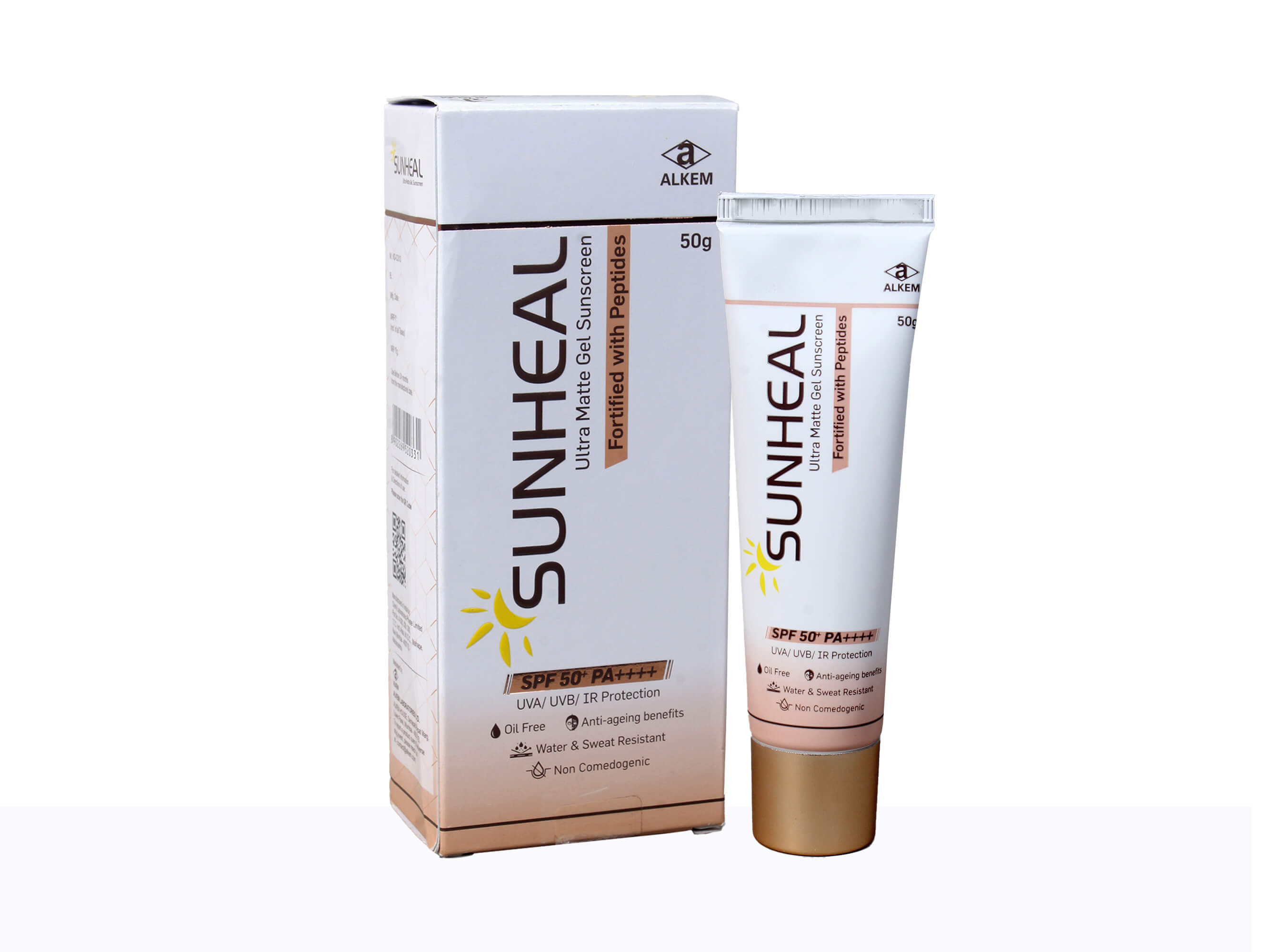 Sunheal Ultra Matte Gel Sunscreen SPF 50+ PA++++ - Clinikally