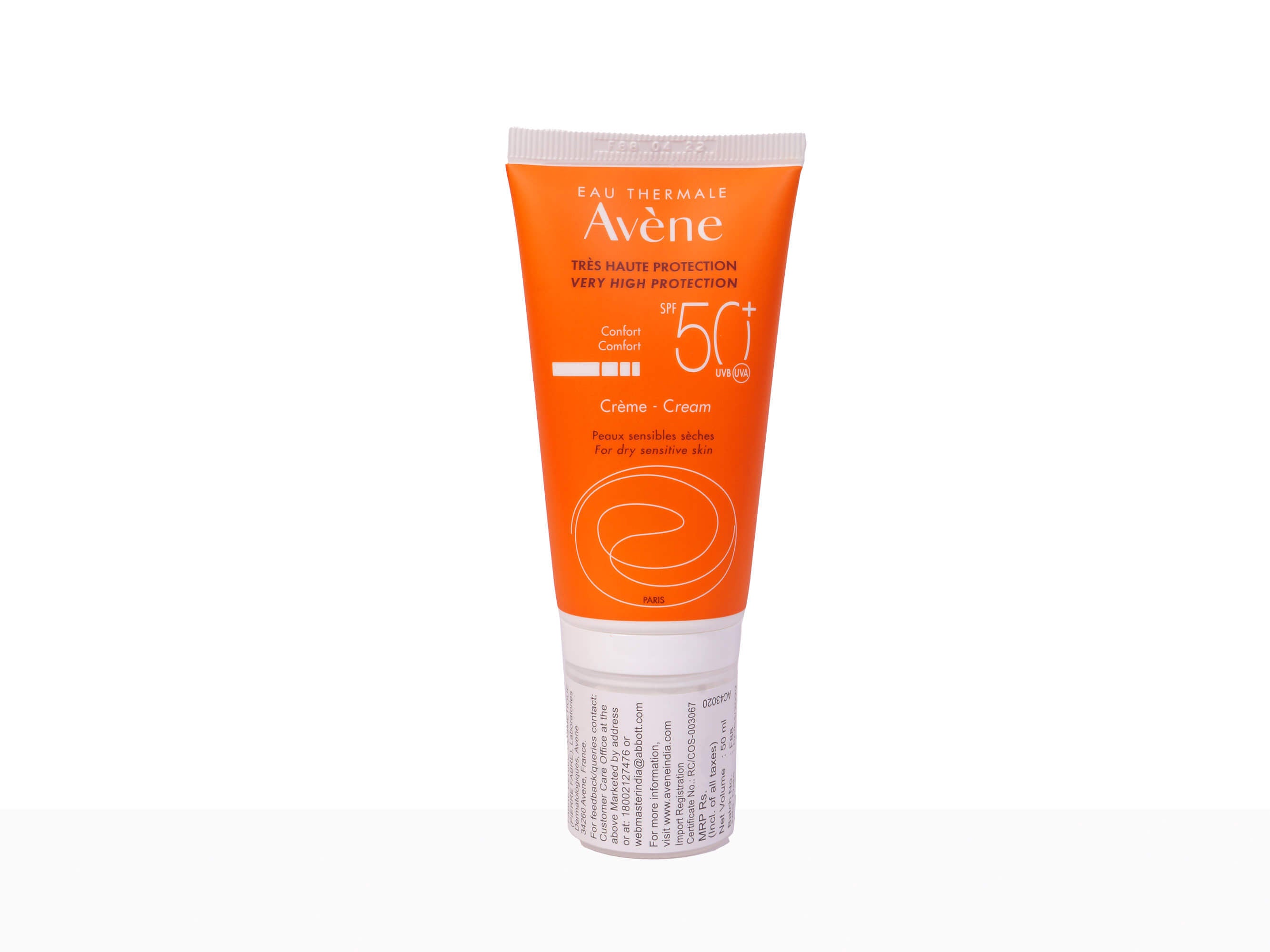 Avene Very High Protection Cream SPF 50+ - Clinikally